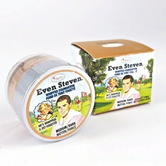 TheBalm Even Steven Whipped Foundation Medium/Dark - Picture 1 of 8